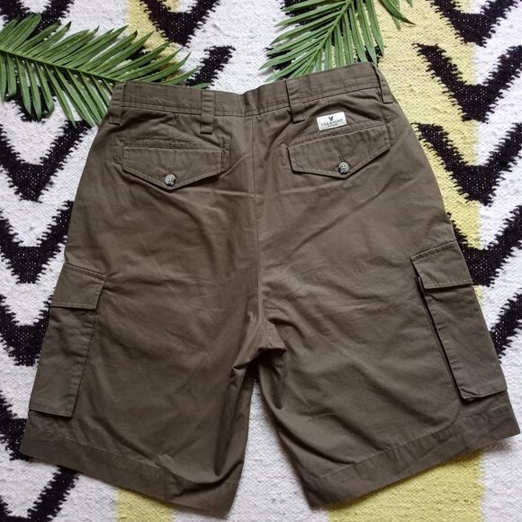 Lyle and Scott CASUALS Cargo Shorts Trek Green - Picture 7 of 11